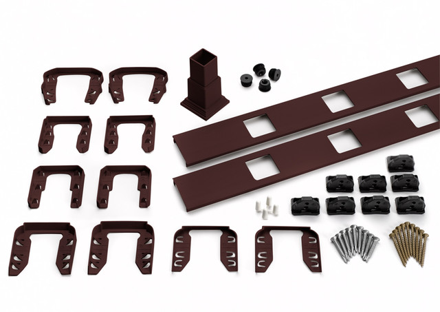 Main 7 - 8-ft Transcend Accessory Infill Kit for Square Composite Balusters-Stair-Vintage Lantern - Arlington Coal & Lumber
