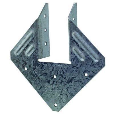 Main 3 - SIMPSON H1(Z-MAX) HURRICANE TIE (100/CTN) - Arlington Coal & Lumber
