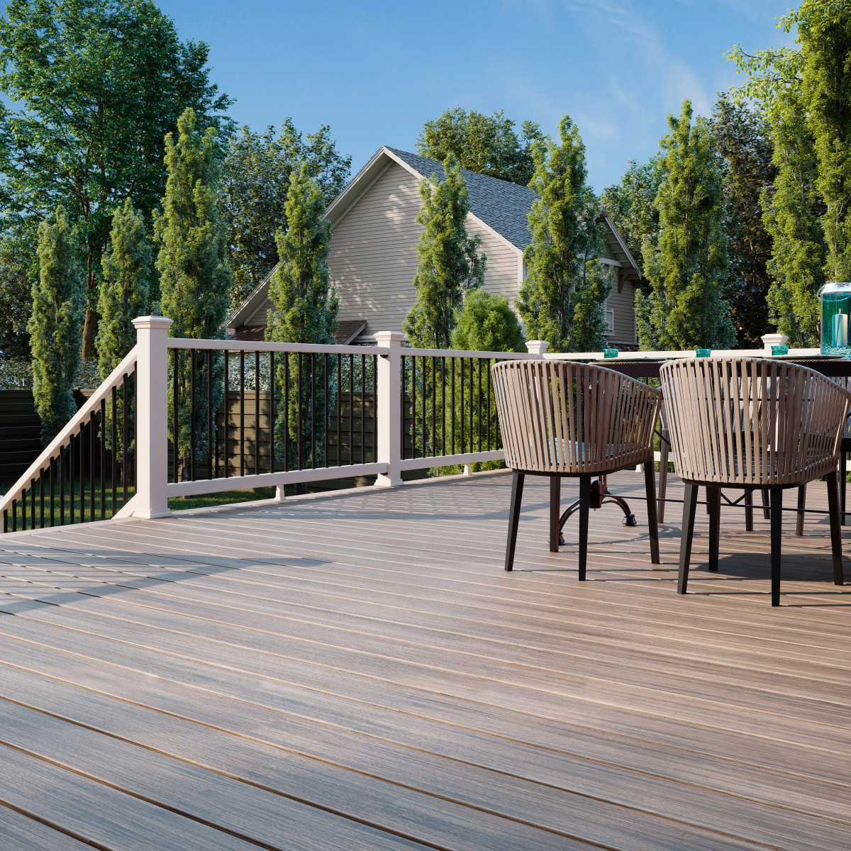 Main 6 - 1 x 6 x 20 ft Trex Enhance® Naturals Grooved-Honey Grove - Arlington Coal & Lumber