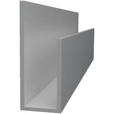 Main 1 - 10’ x 1 3/8” x ¾” Trusscore Grey PVC ¾” J Trim - Arlington Coal & Lumber