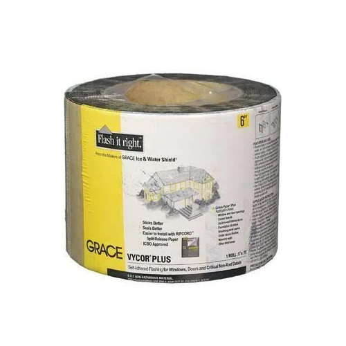 Main 3 - GRACE 6" X 75 FT VYCOR PLUS SELF ADHERED FLASHING (12/BX)  - Arlington Coal & Lumber