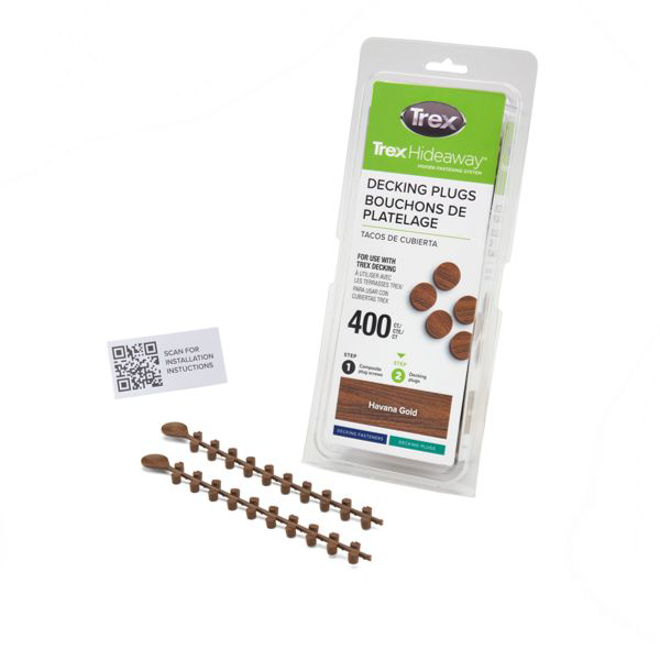 Main 2 - Trex® Decking Plugs Havana Gold - 400 count/pack - Arlington Coal & Lumber