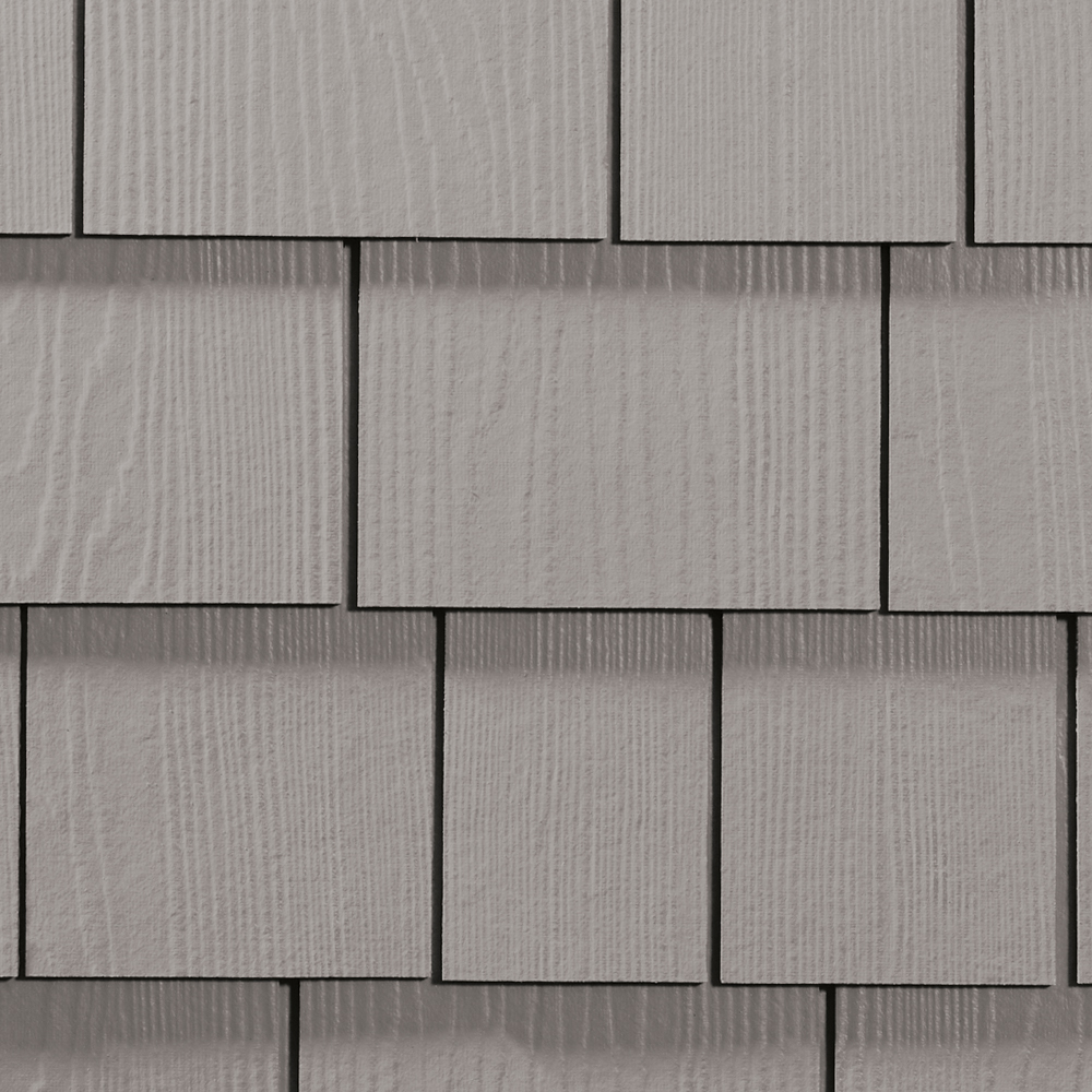 Main 2 - HARDIE SHINGLE HZ5 14 IN. X 48 IN. STATEMENT COLLECTION PEARL GRAY STRAIGHT EDGE FIBER CEMENT SIDING - Arlington Coal & Lumber