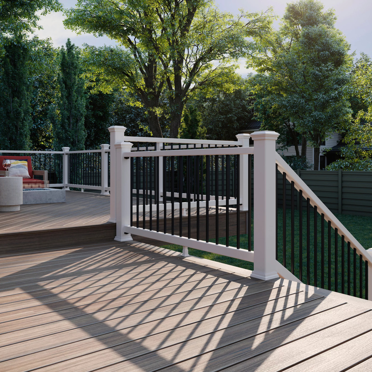 Main 8 - 1 x 6 x 16 ft Trex Enhance® Naturals Square-Honey Grove - Arlington Coal & Lumber