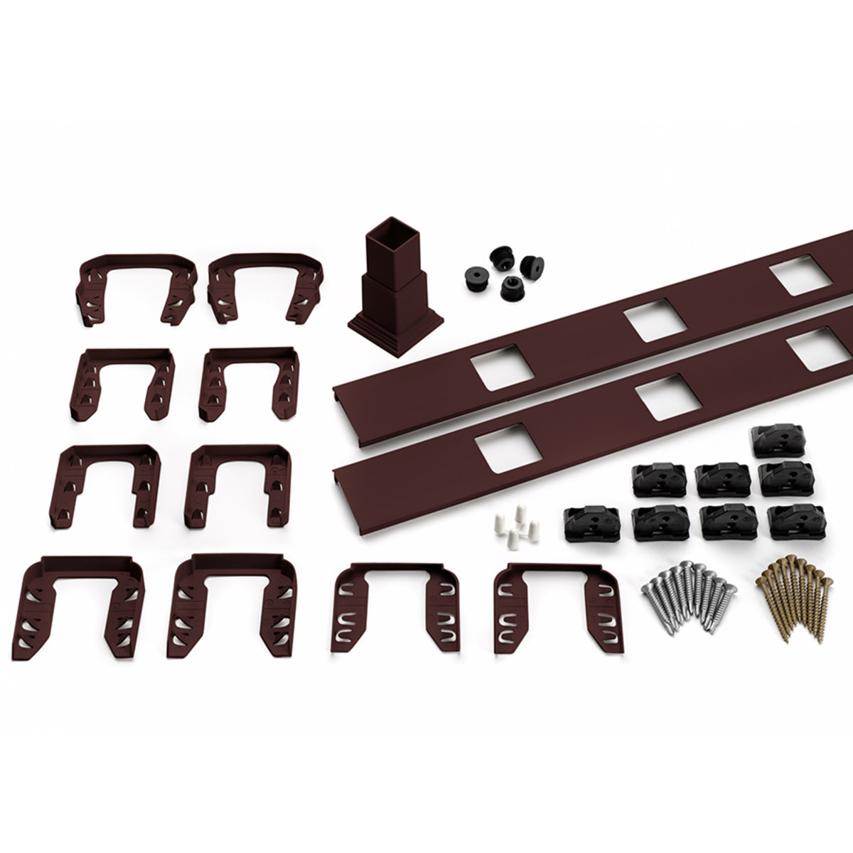 Main 6 - 6-ft Transcend Accessory Infill Kit for Square Composite Balusters - Stair - Vintage Lantern Full Span - Arlington Coal & Lumber