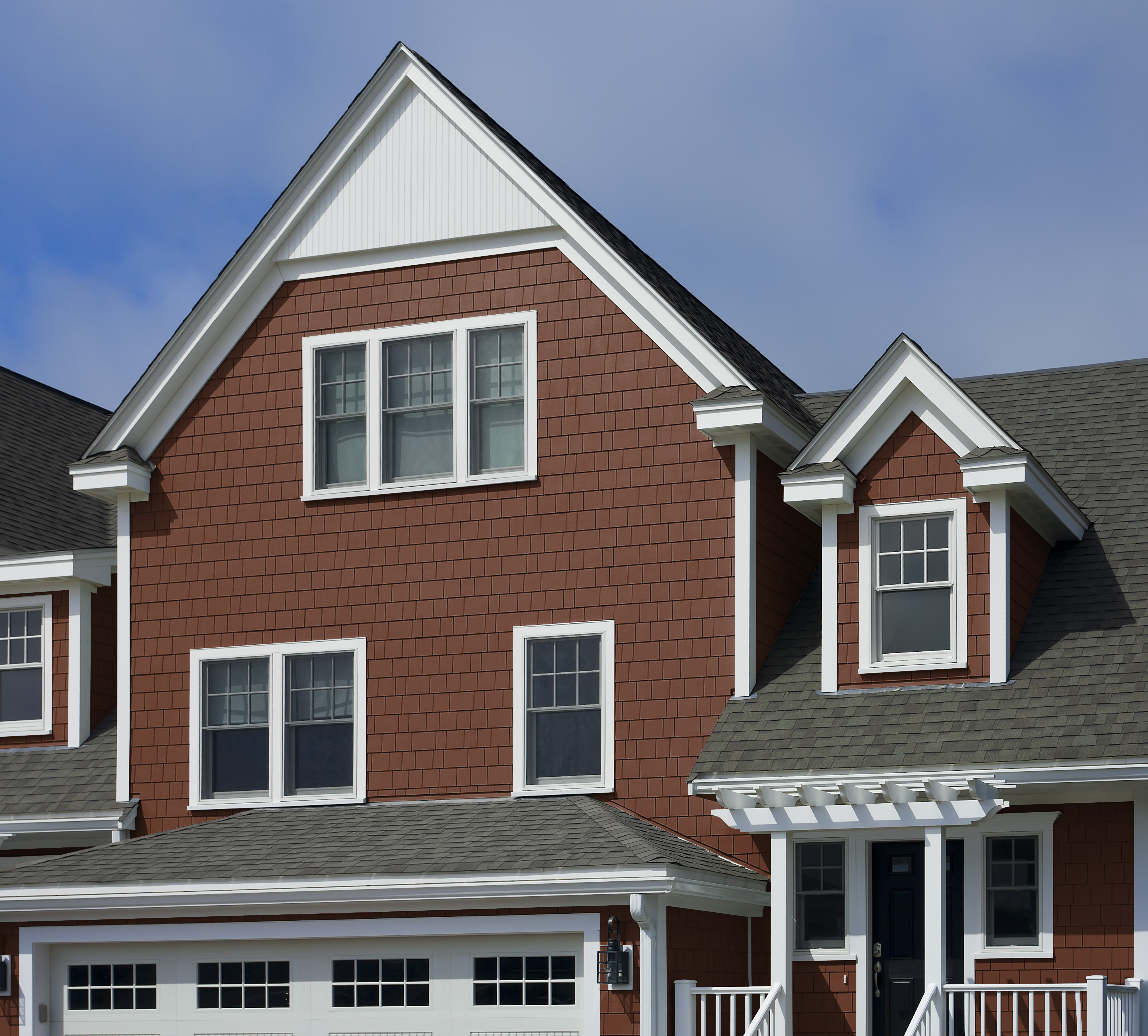Main 5 - HARDIE SHINGLE HZ5 14 IN. X 48 IN. STATEMENT COLLECTION COUNTRYLANE RED STRAIGHT EDGE FIBER CEMENT SIDING - Arlington Coal & Lumber
