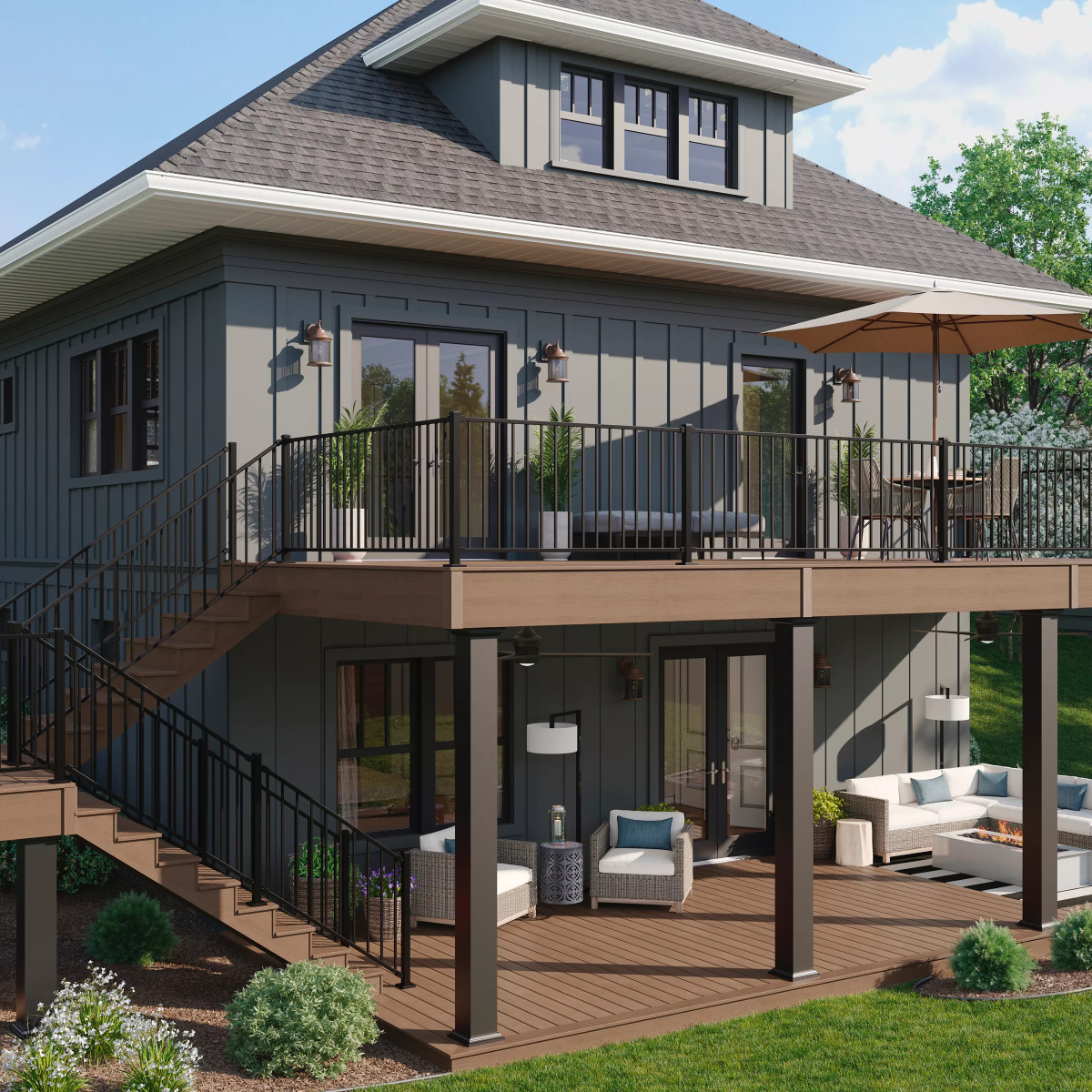 Main 6 - .56-in x 7.25-in x 12-ft Enhance Basics Fascia Saddle - Arlington Coal & Lumber