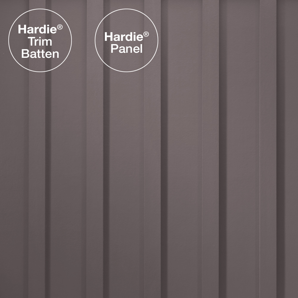 Main 2 - HARDIE TRIM HZ5 0.75 IN. X 2.5 IN. X 12 FT. STATEMENT COLLECTION AGED PEWTER FIBER CEMENT SMOOTH BATTEN TRIM BOARD - Arlington Coal & Lumber