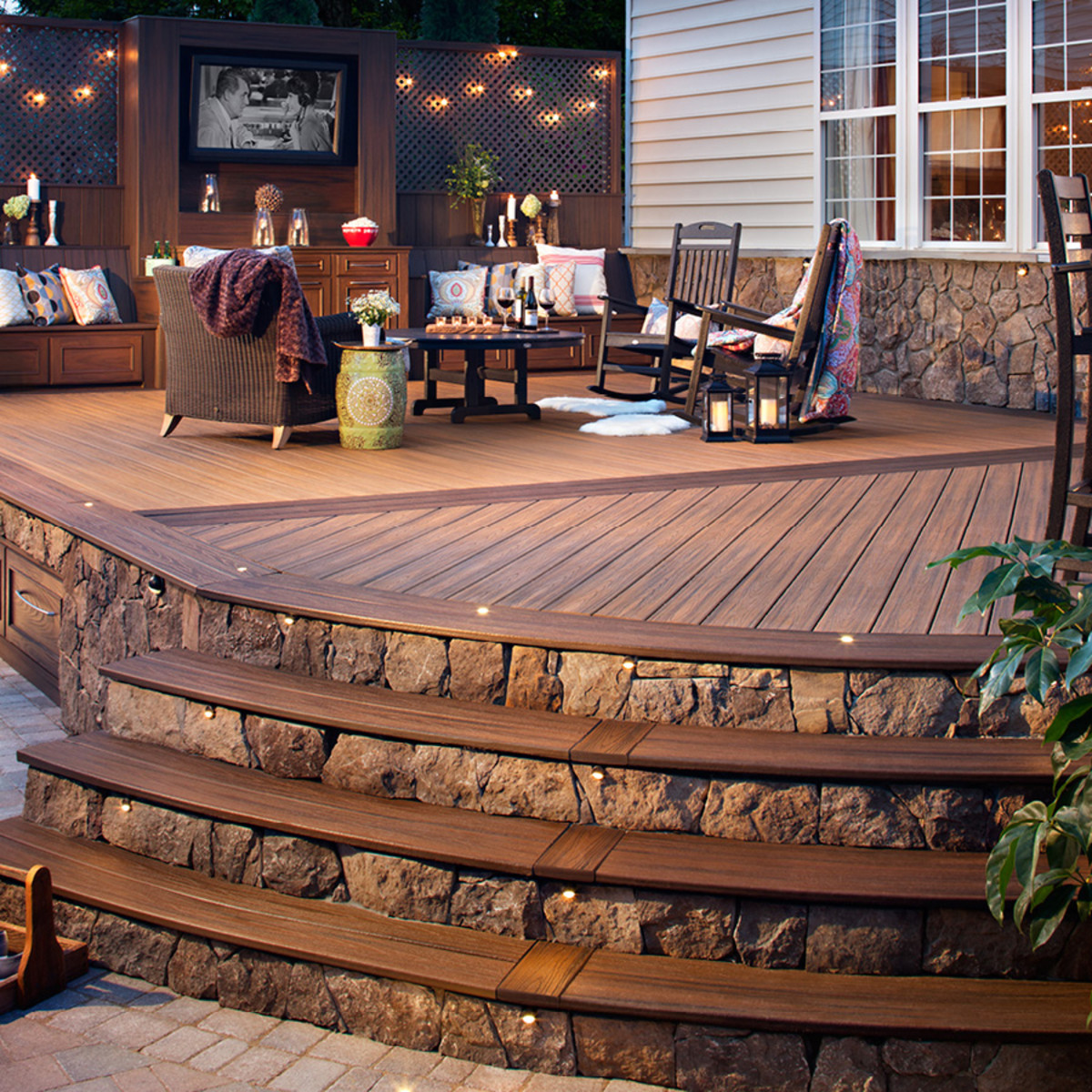 Main 4 - 1.3-in x 5.5-in x 16-ft Square Transcend® Havana Gold - Arlington Coal & Lumber