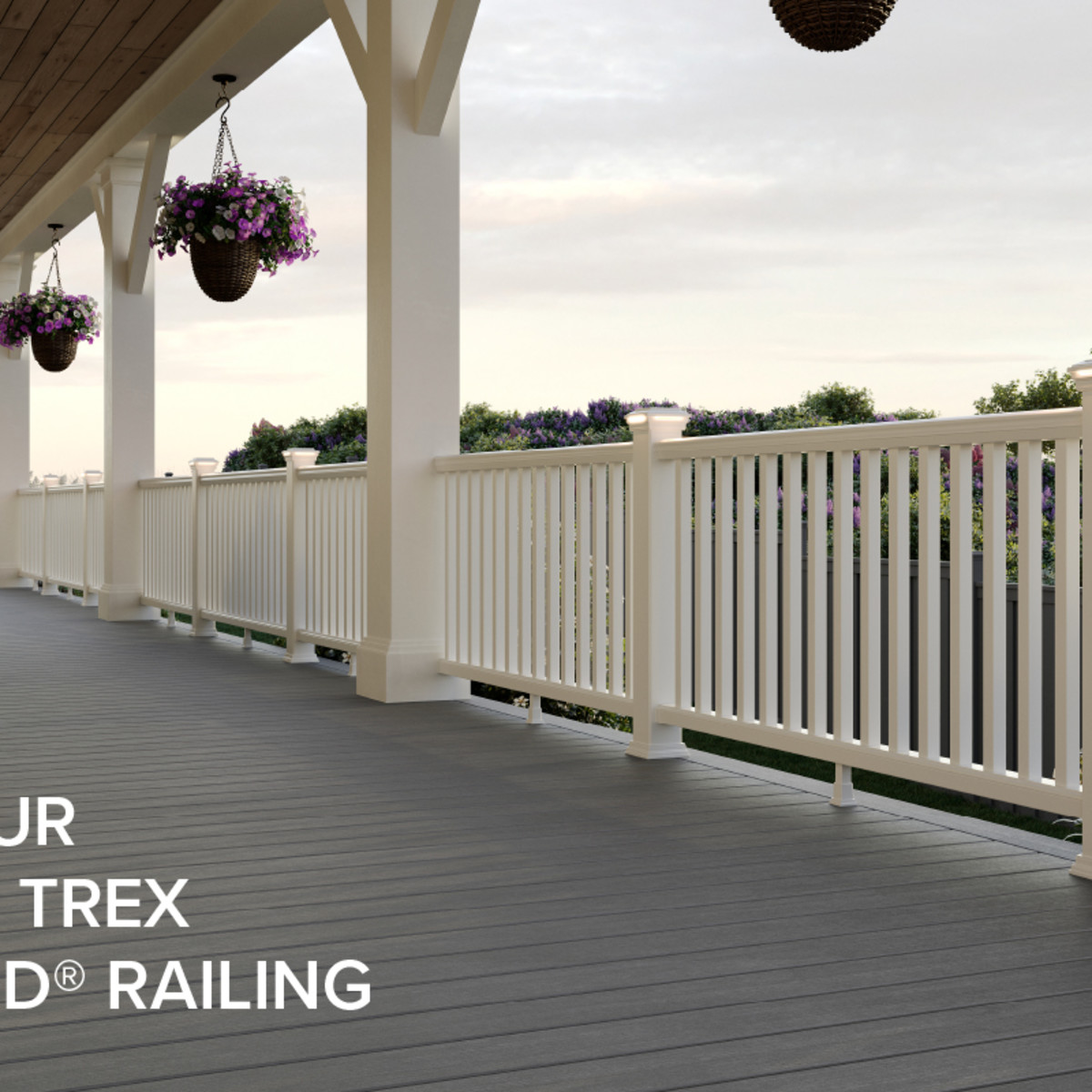 .94-In x 5.5-In x 12-Ft Grooved Transcend® Lineage™ Biscayne - Decking ...