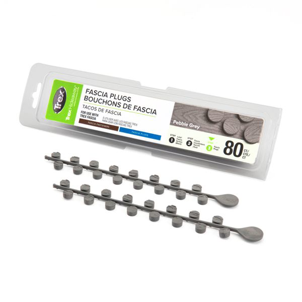 Trex® Fascia Plugs Pebble Grey - 80 count/pack - Arlington Coal & Lumber