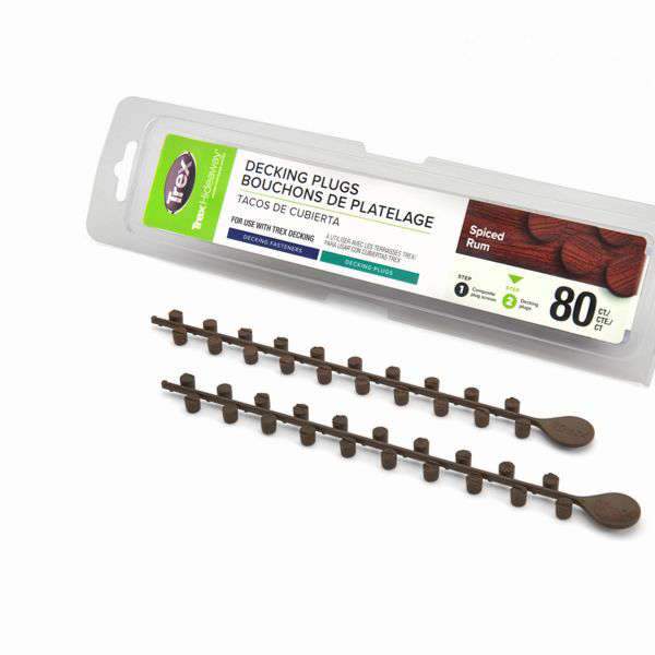 Main 2 - Trex® Decking Plugs Spiced Rum - 80 count/pack - Arlington Coal & Lumber