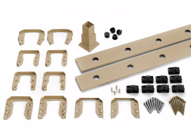 Main 7 - 6-ft Transcend Accessory Infill Kit for Round Aluminum Balusters-Stair-Rope Swing - Arlington Coal & Lumber