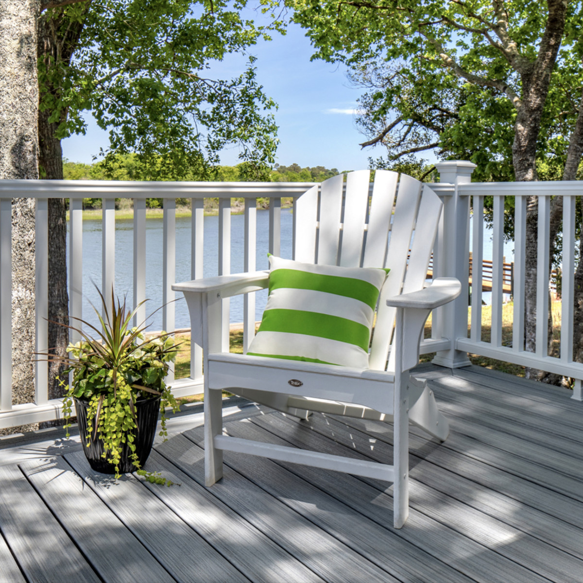 Main 12 - 12 FT TREX ENHANCED NATURALS DECK BOARDS FOGGY WHARF - Arlington Coal & Lumber