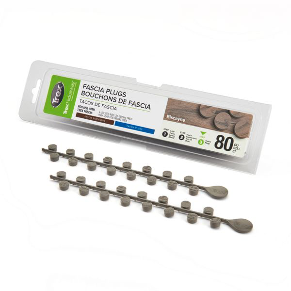 Main 3 - Trex® Fascia Plugs Biscayne - 80 count/pack - Arlington Coal & Lumber