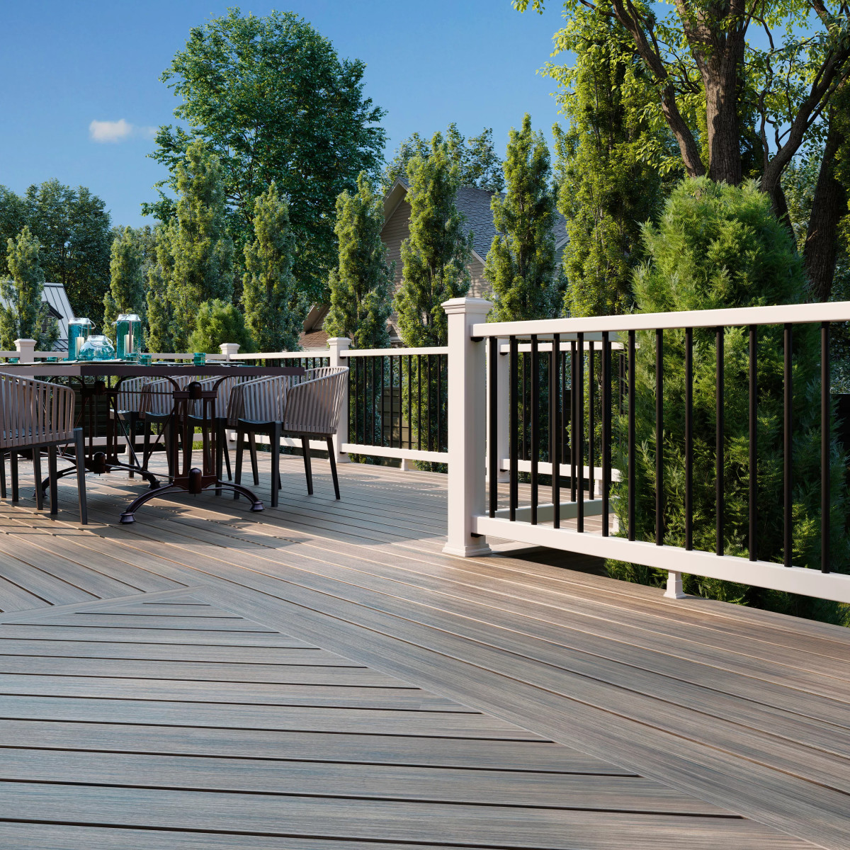 Main 8 - 1 x 6 x 20 ft Trex Enhance® Naturals Square-Honey Grove - Arlington Coal & Lumber