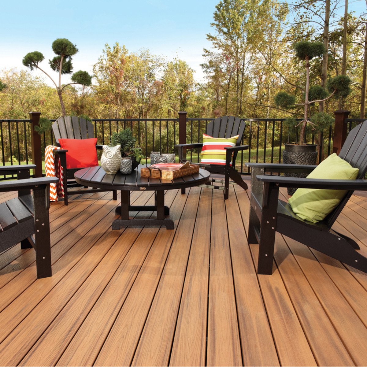 Preview 5 - 12 FT TREX TRANSCEND DECK BOARDS TIKI TORCH - Arlington Coal & Lumber