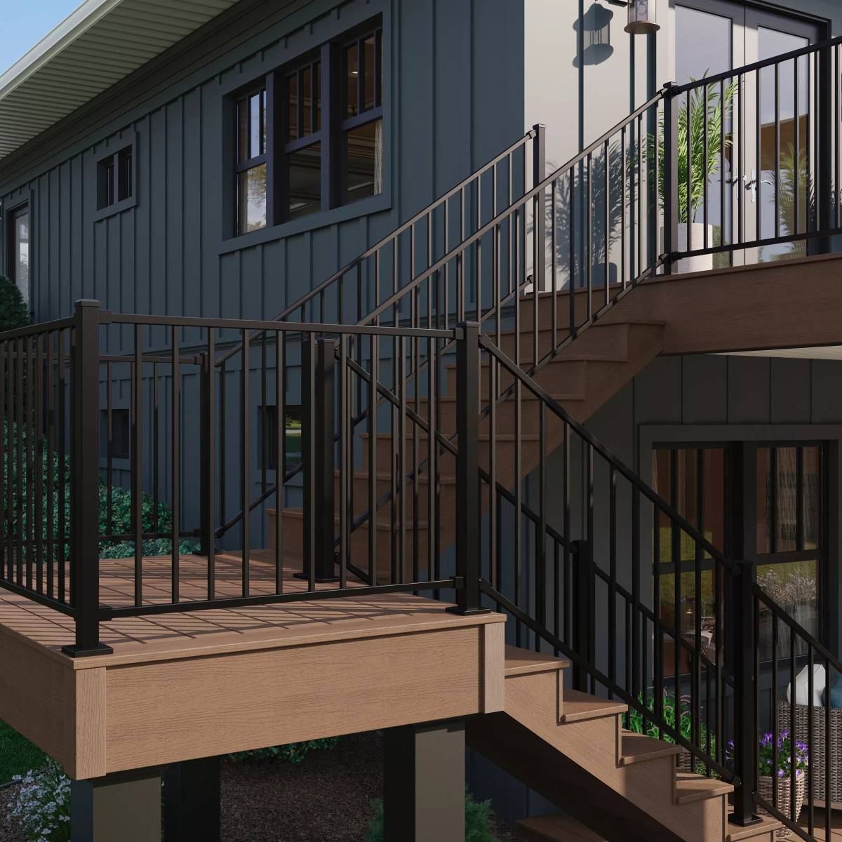 Main 4 - .56-in x 11.375-in x 12-ft Enhance Basics Fascia Saddle - Arlington Coal & Lumber