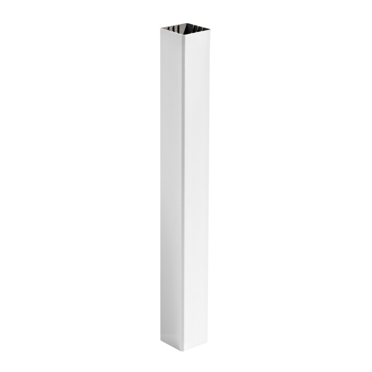 Main 1 - 4.45-in x 4.45-in x 40-in Post Sleeve-Fits over a 4x4 pressure treated post-Classic White - Arlington Coal & Lumber