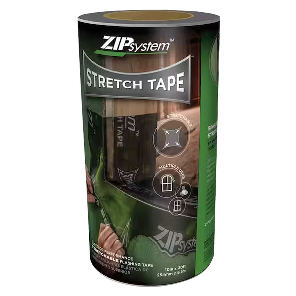 Main 1 - 10" X 20' HUBER STRETCH FLASHING TAPE (4/BOX)  #5017119 - Arlington Coal & Lumber