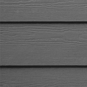 Main 9 - HARDIE PLANK HZ5 6.25 IN. X 144 IN. STATEMENT COLLECTION NIGHT GRAY CEDARMILL FIBER CEMENT LAP SIDING - Arlington Coal & Lumber