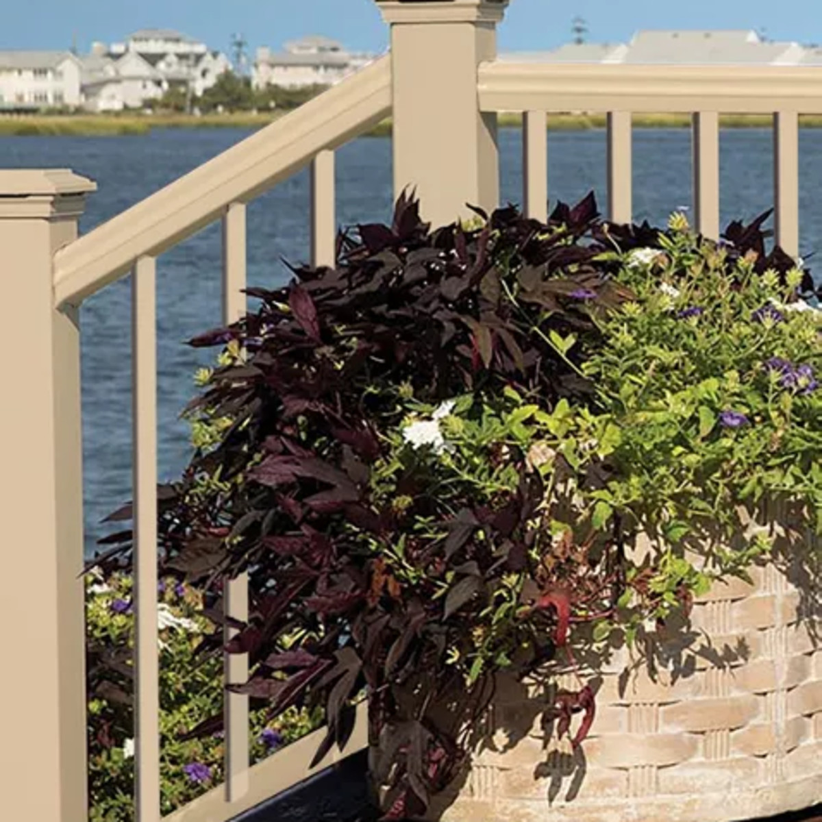 Main 4 - 6-ft Transcend® Crown Top Rail - Rope Swing Full Span - Arlington Coal & Lumber