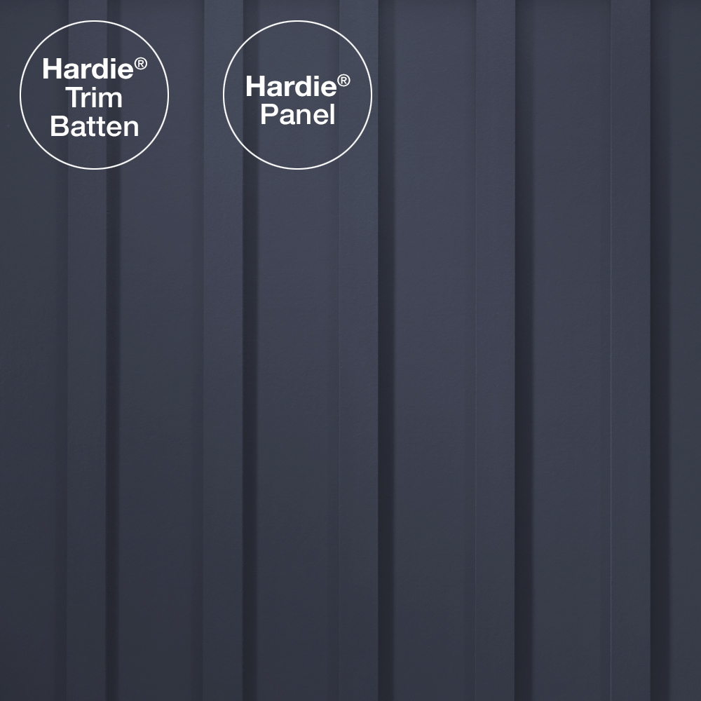 Main 2 - HARDIE TRIM HZ5 0.75 IN. X 2.5 IN. X 12 FT. STATEMENT COLLECTION DEEP OCEAN FIBER CEMENT SMOOTH BATTEN TRIM BOARD - Arlington Coal & Lumber
