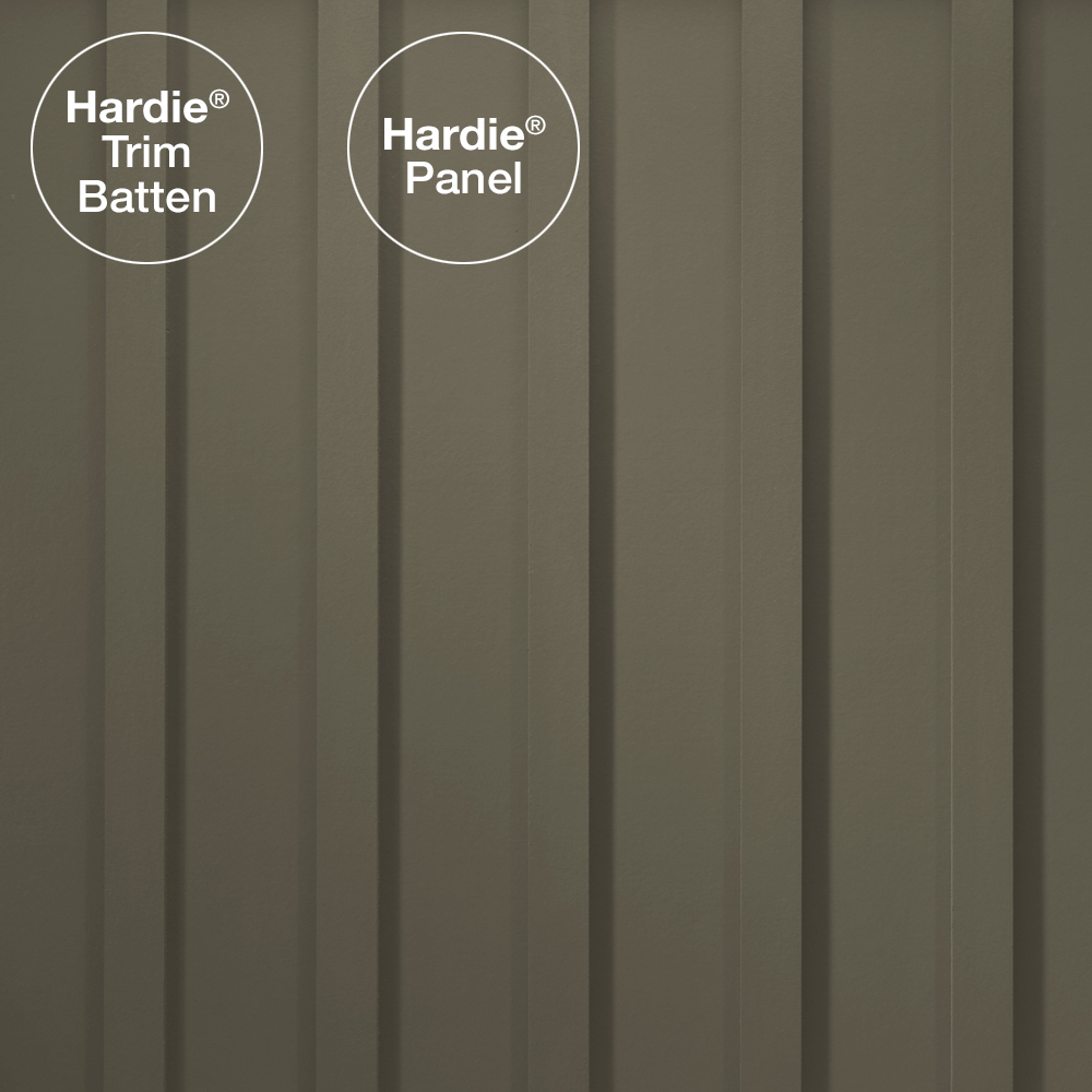 Main 1 - HARDIE TRIM HZ5 0.75 IN. X 2.5 IN. X 12 FT. STATEMENT COLLECTION TIMBER BARK FIBER CEMENT SMOOTH BATTEN TRIM BOARD - Arlington Coal & Lumber