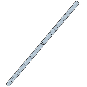 Main 3 - SIMPSON LSTA-24 STRAP TIE 1-1/4" X 24" (20 GA) (50/CTN) - Arlington Coal & Lumber