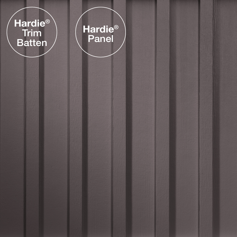 Main 2 - HARDIE PANEL HZ5 48 IN. X 120 IN. STATEMENT COLLECTION AGED PEWTER CEDARMILL FIBER CEMENT PANEL SIDING - Arlington Coal & Lumber