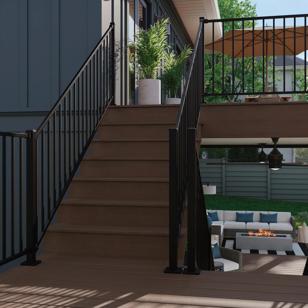 Main 7 - .94-in x 5.5-in x 16-ft Square Enhance® Basics Saddle - Arlington Coal & Lumber