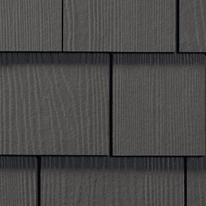 Main 5 - HARDIE SHINGLE HZ5 15.25 IN. X 48 IN. STATEMENT COLLECTION NIGHT GRAY STRAIGHT EDGE FIBER CEMENT SIDING - Arlington Coal & Lumber
