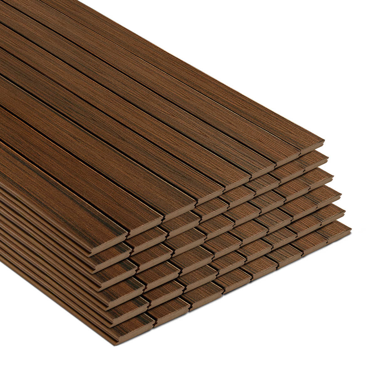 Main 3 - 16 FT TREX TRANSCEND DECK BOARDS SPICED RUM - Arlington Coal & Lumber