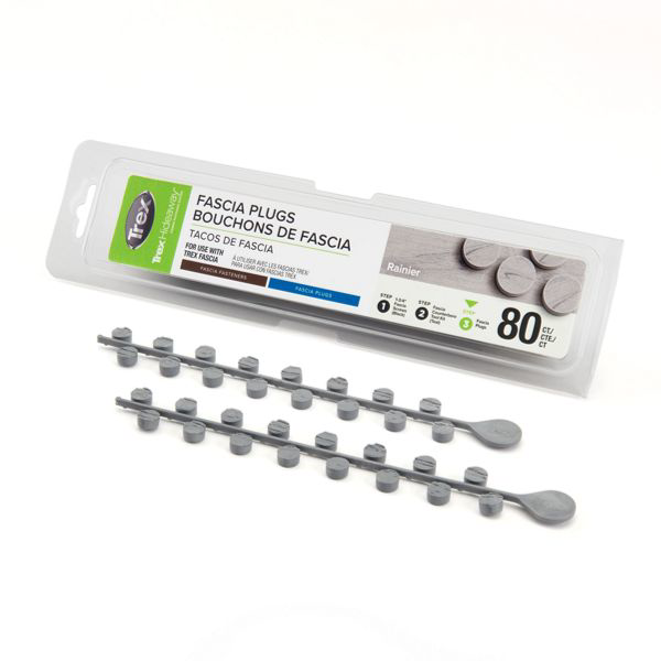 Main 4 - Trex® Fascia Plugs Rainier - 80 count/pack - Arlington Coal & Lumber