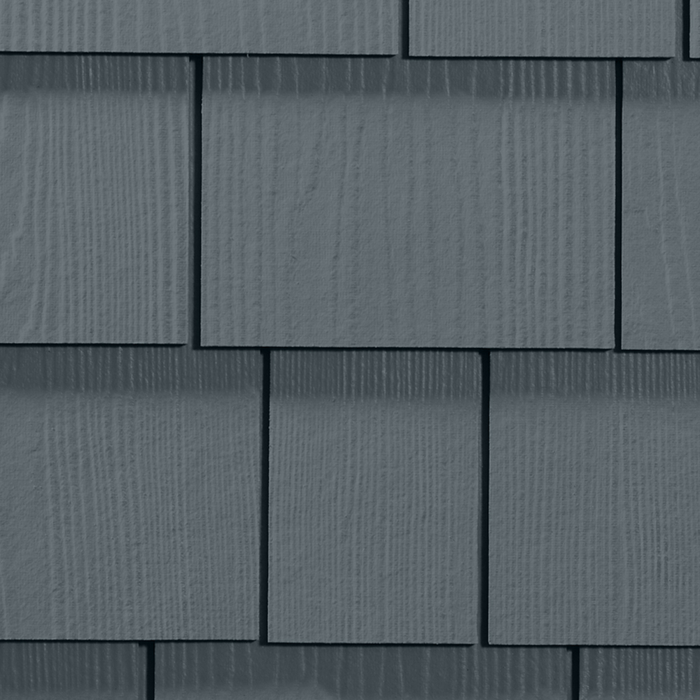 HARDIE SHINGLE HZ5 15.25 IN. X 48 IN. STATEMENT COLLECTION BOOTHBAY BLUE STRAIGHT EDGE FIBER CEMENT SIDING - Arlington Coal & Lumber
