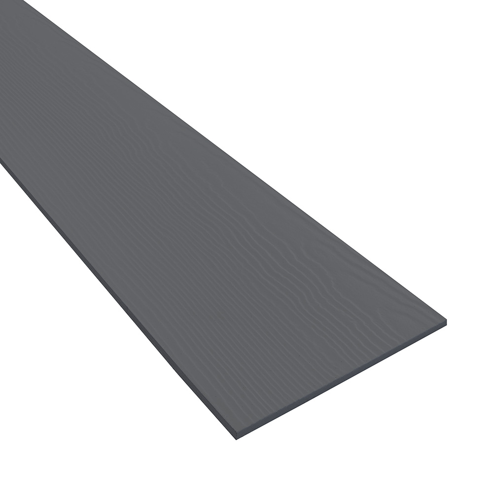 Main 9 - HARDIE PLANK HZ5 7.25 IN. X 144 IN. STATEMENT COLLECTION NIGHT GRAY CEDARMILL FIBER CEMENT LAP SIDING - Arlington Coal & Lumber