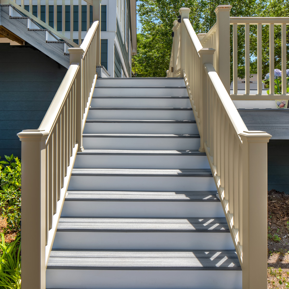 Main 6 - 8-ft Transcend Accessory Infill Kit for Square Composite Balusters-Stair-Rope Swing - Arlington Coal & Lumber