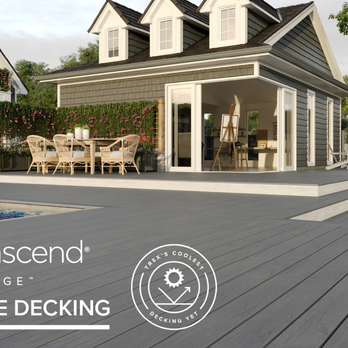 Main 9 - .94-in x 5.5-in x 12-ft Grooved Transcend® Lineage™ Biscayne - Arlington Coal & Lumber