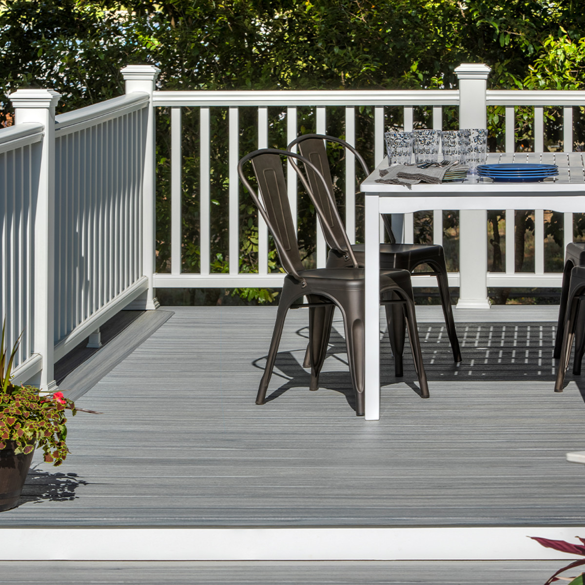 Main 11 - 16 FT TREX ENHANCED NATURALS DECK BOARDS FOGGY WHARF - Arlington Coal & Lumber