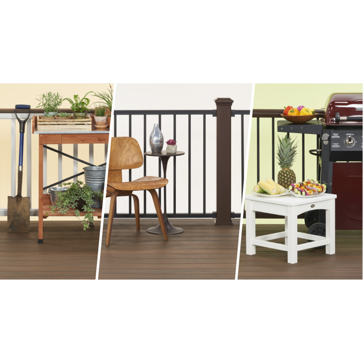 Main 6 - 16 FT TREX TRANSCEND DECK BOARDS SPICED RUM - Arlington Coal & Lumber