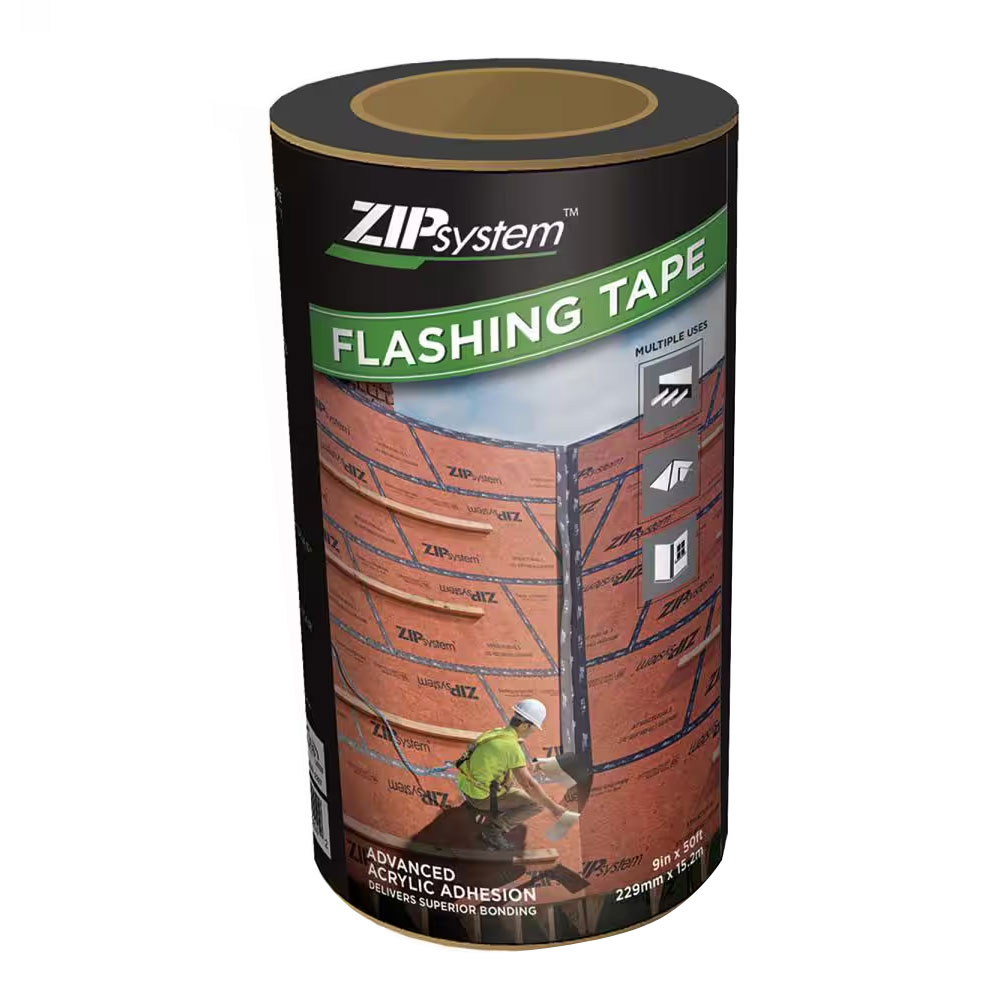 9" X 50 FT. HUBER ZIP SYSTEM FLASHING TAPE (4/BOX) #5017127 - Arlington Coal & Lumber