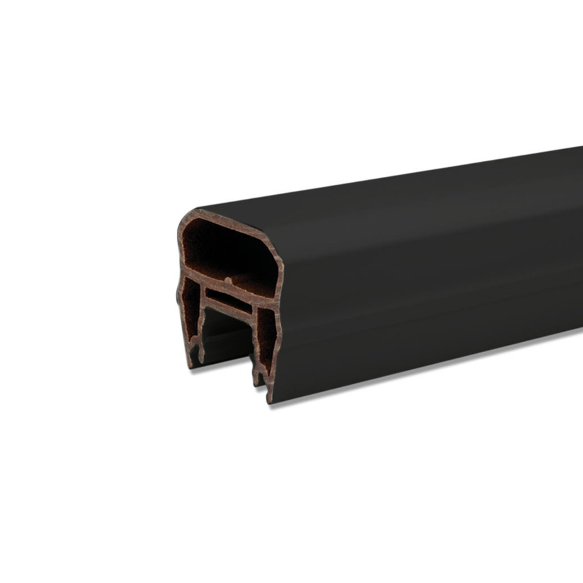 Main 11 - 6-ft Transcend® Crown Top Rail - Charcoal Black Full Span - Arlington Coal & Lumber