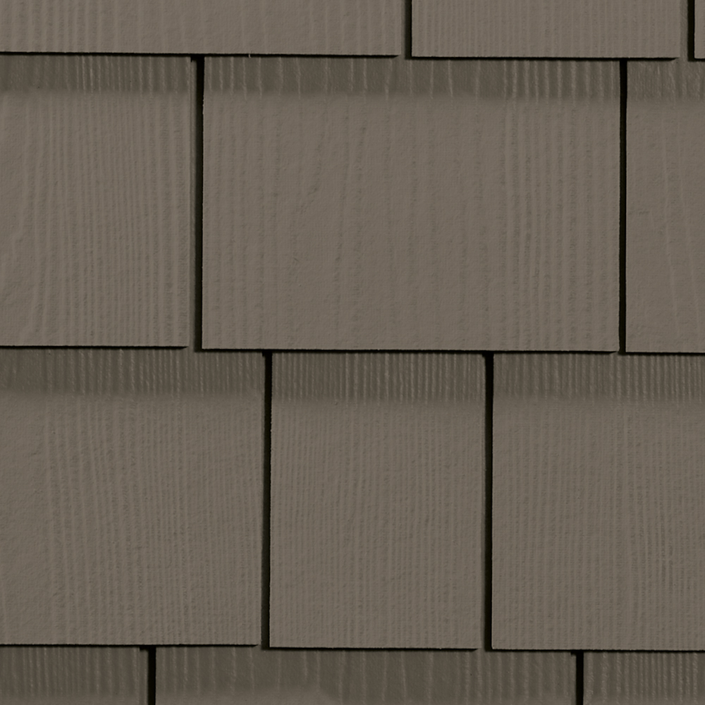 Main 1 - HARDIE SHINGLE HZ5 15.25 IN. X 48 IN. STATEMENT COLLECTION TIMBER BARK STRAIGHT EDGE FIBER CEMENT SIDING - Arlington Coal & Lumber