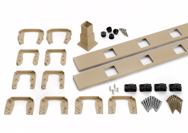 Main 7 - 6-ft Transcend Accessory Infill Kit for Square Composite Balusters - Horizontal - Rope Swing Full Span - Arlington Coal & Lumber