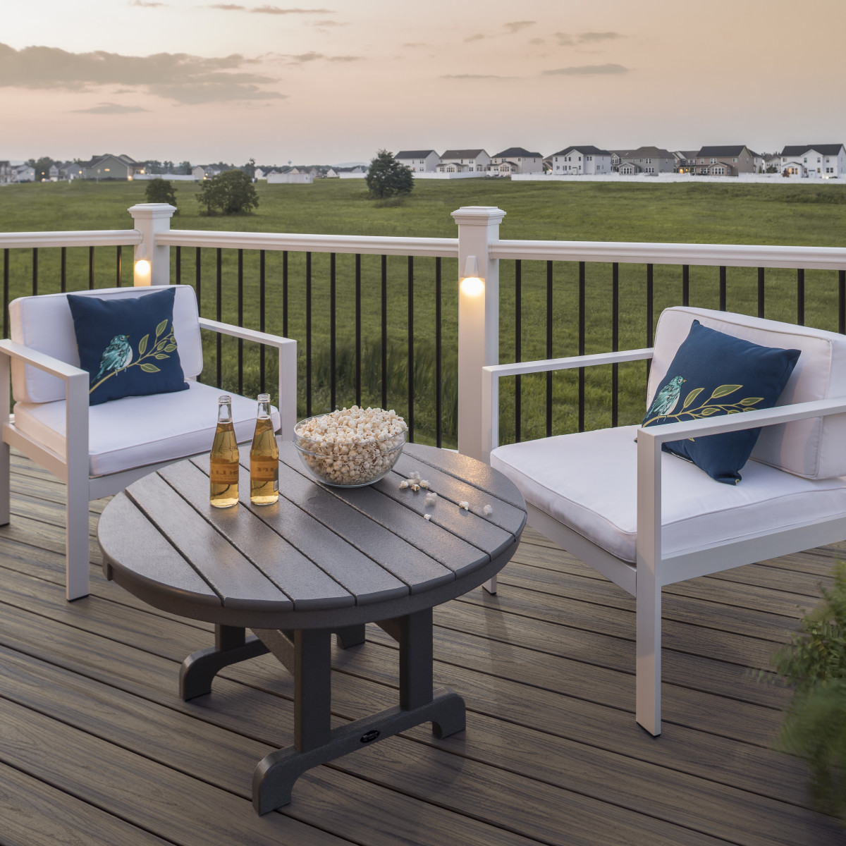 Main 9 - 16 FT TREX ENHANCED NATURALS DECK BOARDS ROCKY HARBOR - Arlington Coal & Lumber