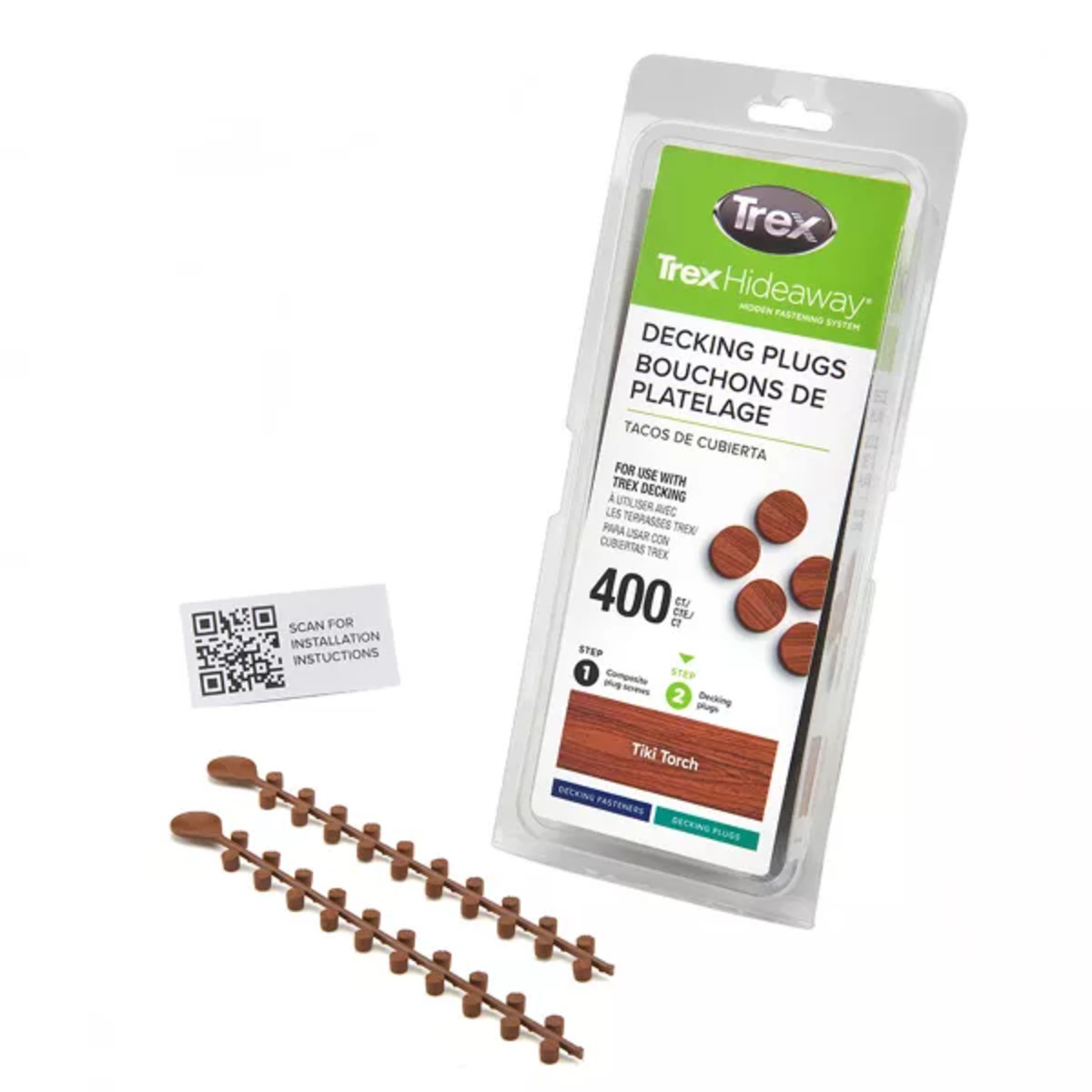 Main 2 - Trex® Decking Plugs Tiki Torch - 400 count/pack - Arlington Coal & Lumber