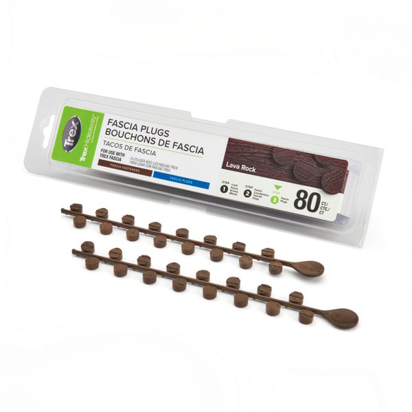 Trex® Fascia Plugs Lava Rock - 80 count/pack - Arlington Coal & Lumber