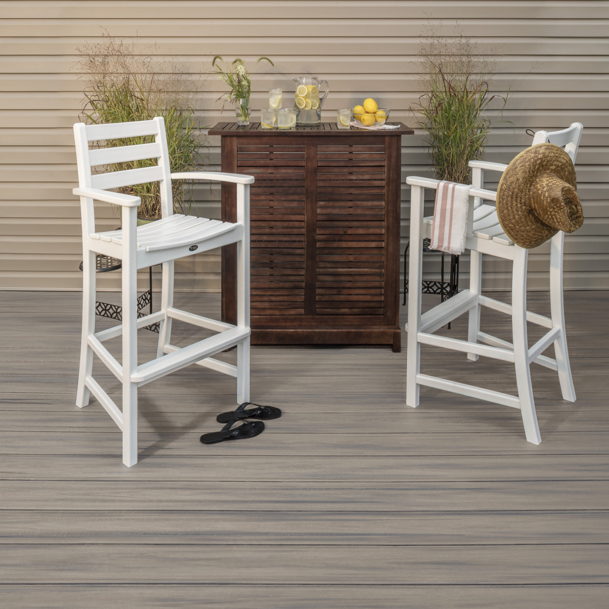 Main 10 - 20 FT TREX ENHANCED NATURALS DECK BOARDS ROCKY HARBOR - Arlington Coal & Lumber