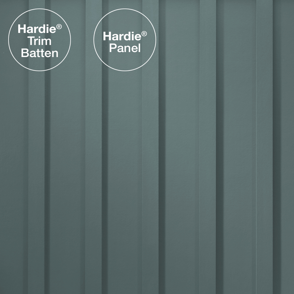 Main 1 - HARDIE PANEL HZ5 48 IN. X 120 IN. STATEMENT COLLECTION BOOTHBAY BLUE SMOOTH FIBER CEMENT PANEL SIDING - Arlington Coal & Lumber