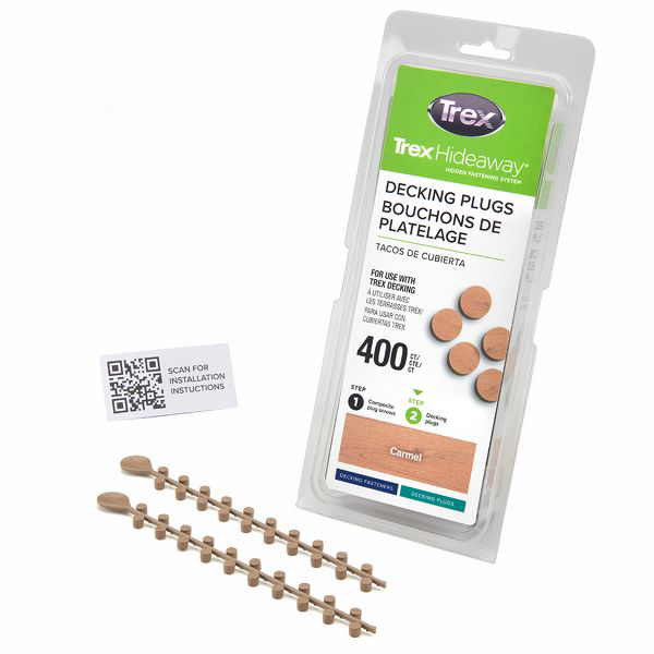 Trex® Decking Plugs Carmel - 400 count/pack - Arlington Coal & Lumber